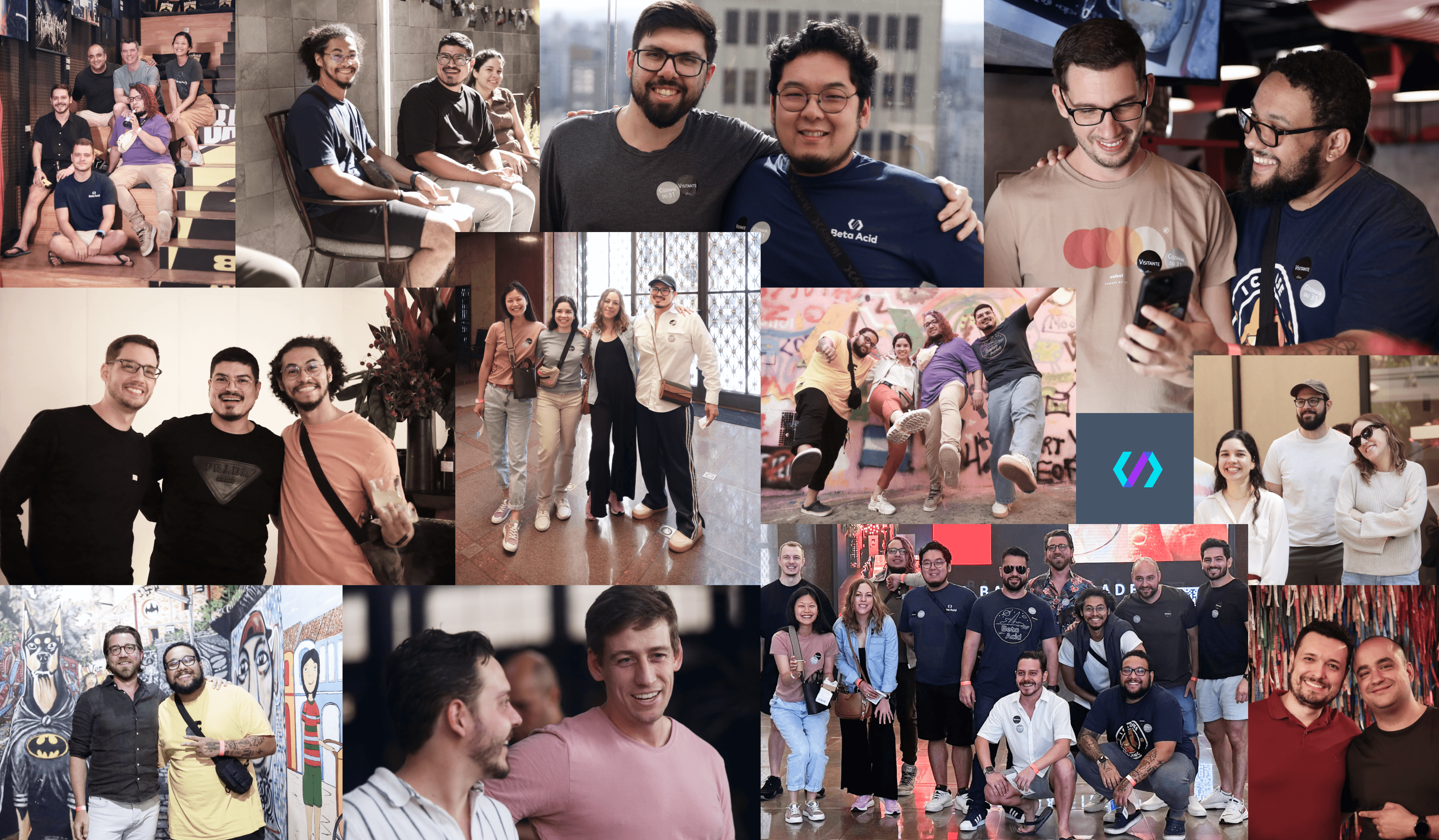 BetaAcid team members collage