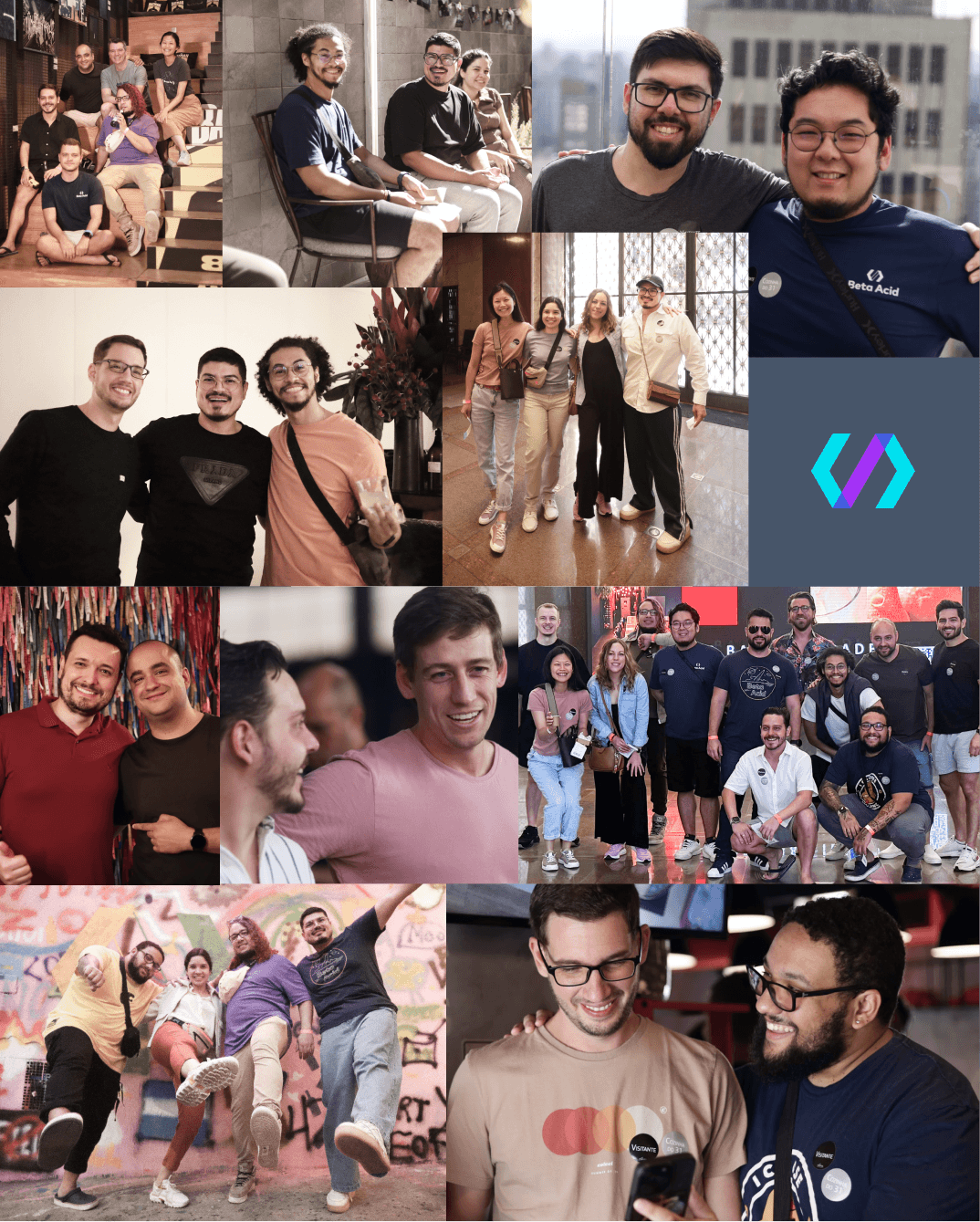 BetaAcid team members collage